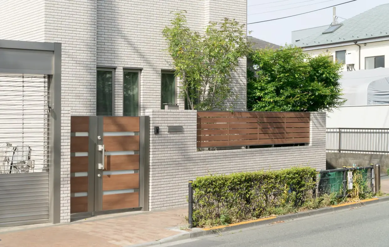 玄関周りの写真