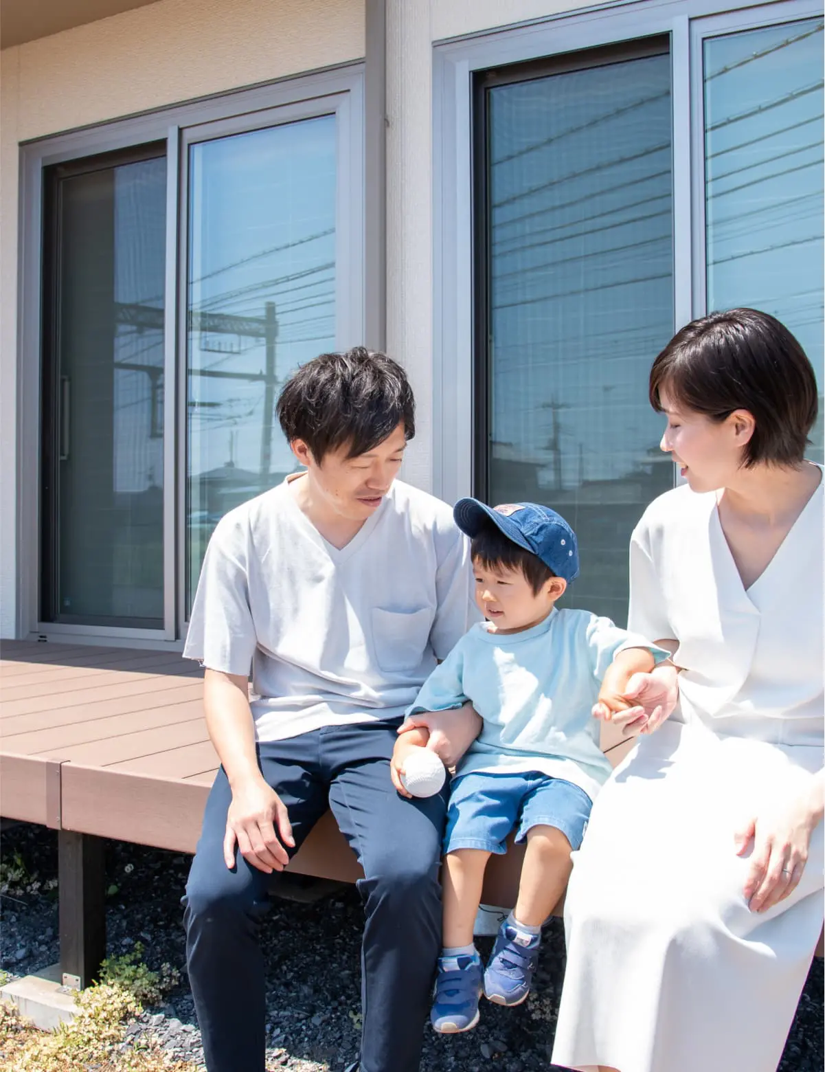 光が差し込む室内